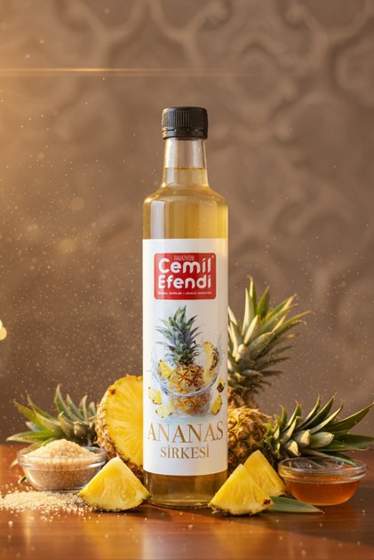 Ananas Sirkesi 500 ml Katkısız