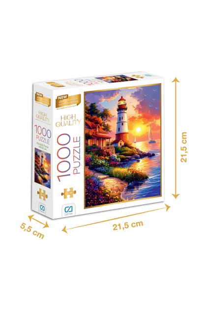 Lantern on the Coast 1000 Pieces Lighthouse Hobby Puzzle Jigsaw Puzzle