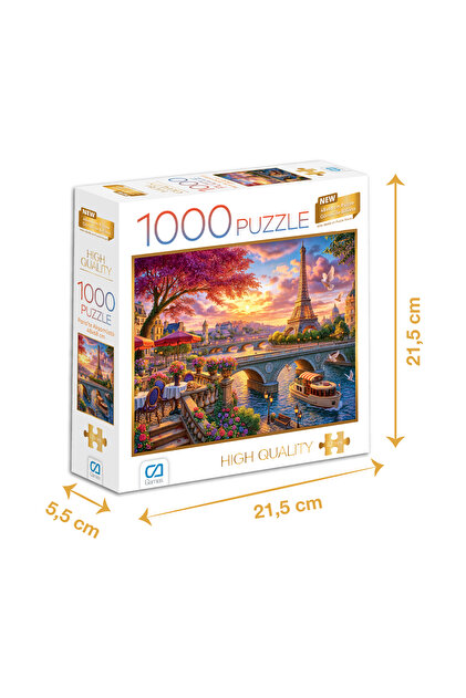 CA Games PARİS'TE AKŞAMÜSTÜ PUZZLE 1000 PARÇA - Fiyatı, Yorumları