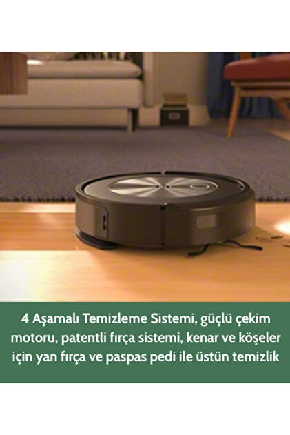 iRobot Roomba Combo J5 Akıllı Robot Süpürge Ve Paspas - Fiyatı