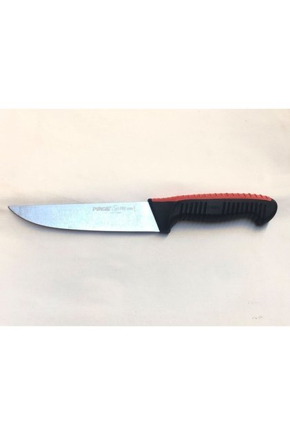 PRO 2002 SÜPER TUTUŞ KASAP BIÇAĞI NO:2 16,5 CM (ÇİFT RENKLİ VE KANALLI) SİYAH 31382