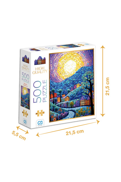 Mosaic 500 Piece Artistic Hobby Puzzle Jigsaw Puzzle