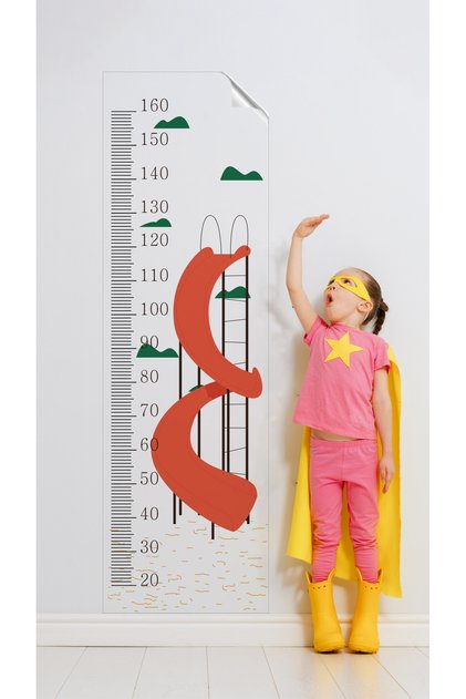 Akıllı Kağıt Statik Tutunma Özellikli Boy Ölçer (Kaydırak) (Model