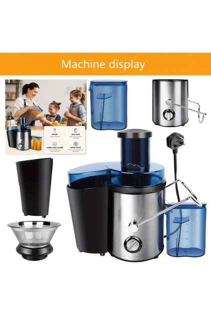 Centrifugal Juicing Machine. Chute For Fruits, Vegetables & Citrus, 500ML Capacity