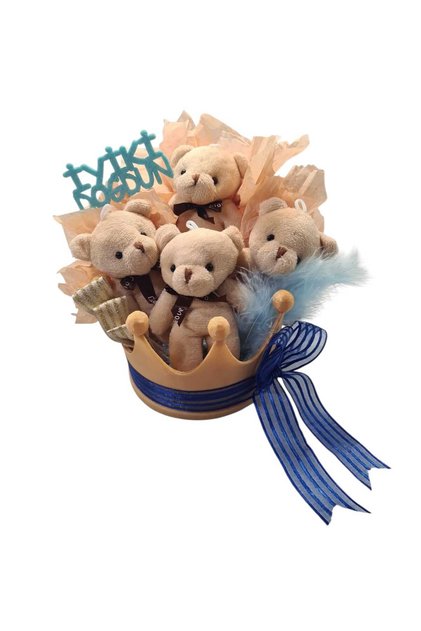Mother Baby Newborn Gift King Crown Concept Gift Set Happy Birthday