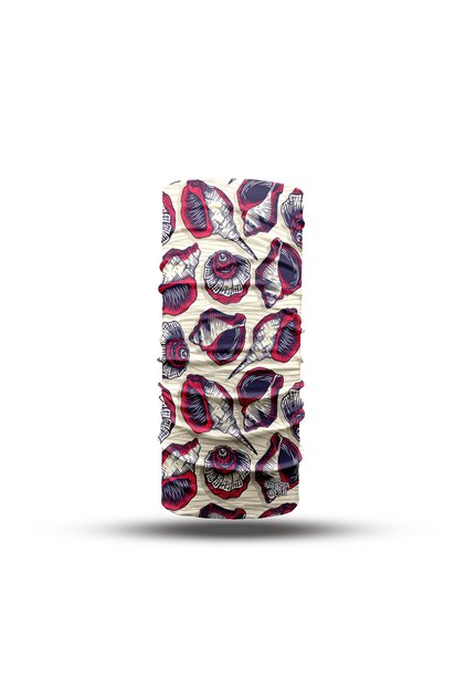 Seashells Patterned Unisex Buff – Biker Mask, Neck Gaiter and Bandana | Outdoor & Camping Accessory