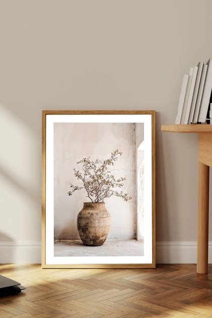 One Piece Wooden Framed Living Room Hall Kitchen Painting Tk1691