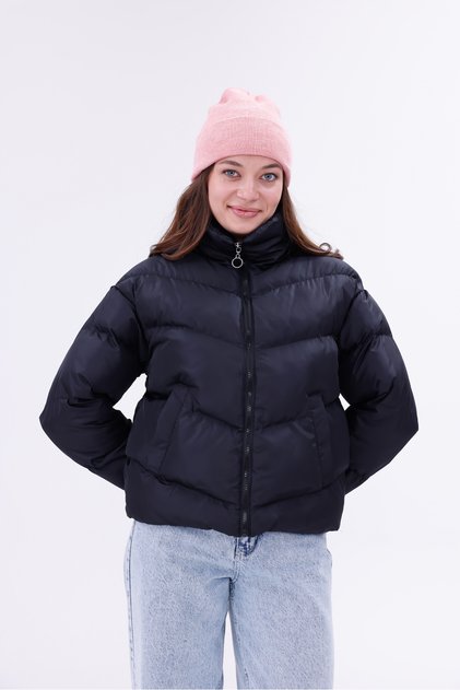 -Regular Filling, Water Repellent, Inflatable Women's Coat Rbw-310