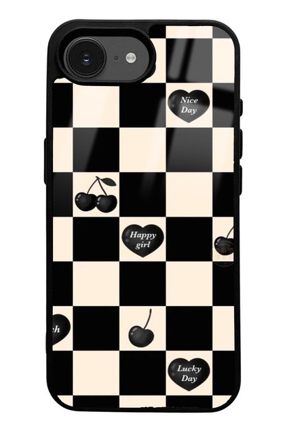 Happy Girls Designed Glossy Phone Case Compatible with iPhone 16E