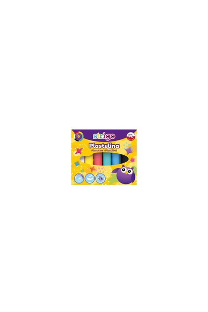 Plastilina STRIGO 6 culori