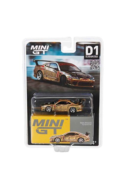 HOT WHEELS 1:64 Mini GT Nissan Silvia (S15) Top Secret D1GP