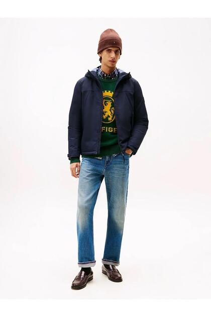 Tech Hooded Short Padded Jacket Men's Coat Mw0Mw41363