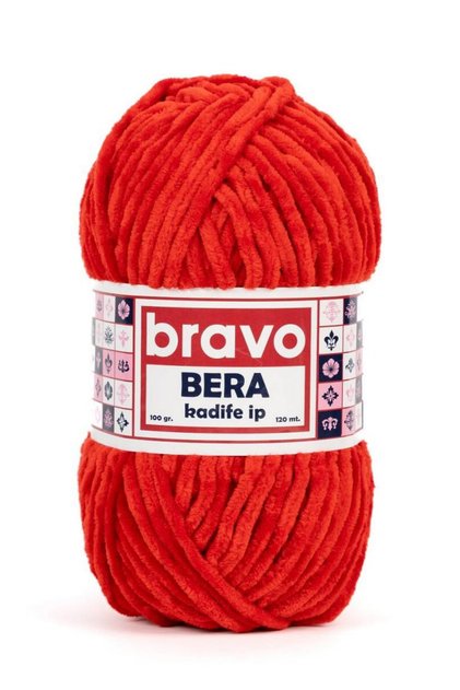 Bera 919 Crvena Somot Pređa za pletenje