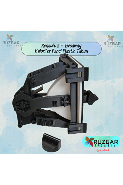 Rüzgar Tasarım Renault 9 Brodway Kalorifer Panel Plastiği Takımı