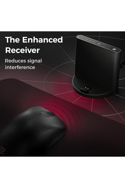 ZOWIE EC2-DW Orta boy 4K Asimetrik Sağ Kablosuz E-spor Oyuncu Mouse,Gelişmiş Alıcı