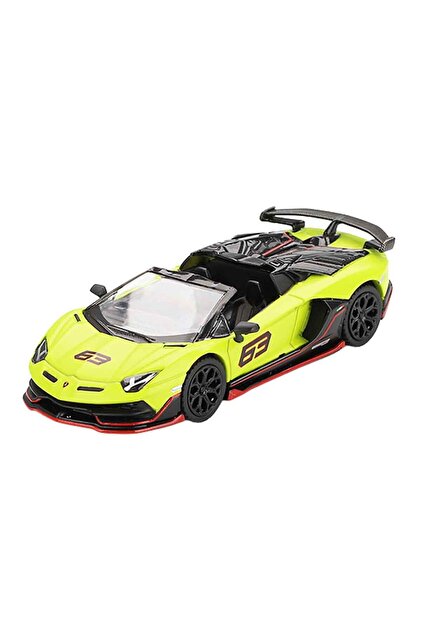 mini gt 1:64 Lamborghini Aventador SVJ 63 Roadster Verde Shock