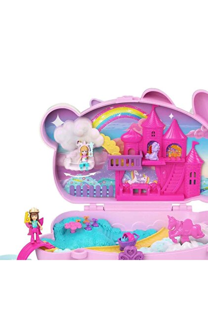 Polly Pocket Çanta Olabilen Micro Oyun Setleri GKJ63 - Bunny Fun