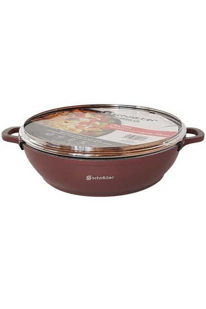 oală din aluminiu turnat 2,8 l, 24 x 7,5 cm
