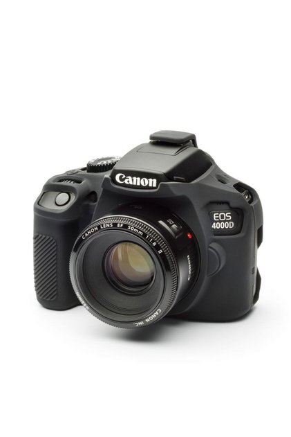 Canon Kılıf EOS 4000D / 3000D Fotoğraf Makinesi Kılıfı (Koruyucu esnek silikon kılıf)