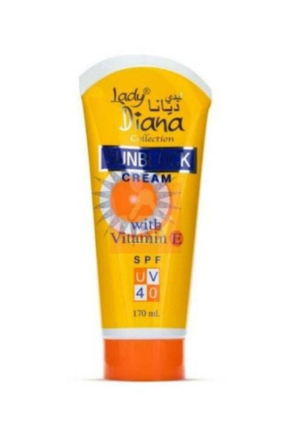 Sunblock Cream with Vitamin E SPF UV 40 170 ml
