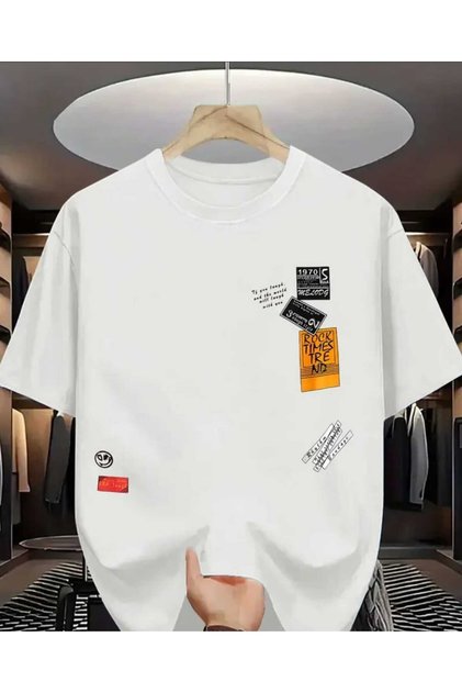 Men's Printed Oversized Summer Tracksuit Set