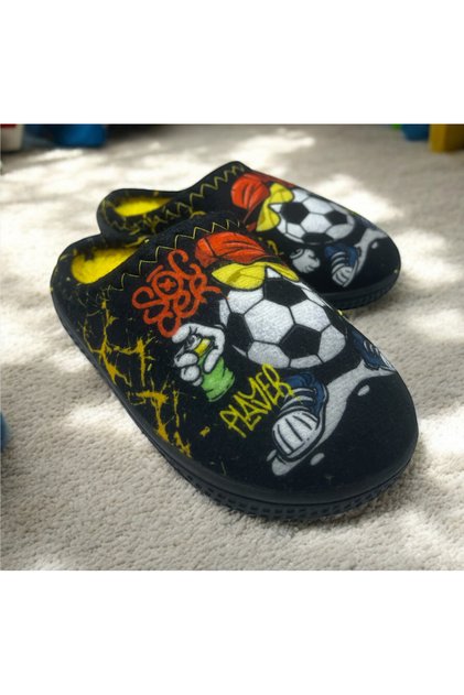 Super Car Winter Boys' Home Slippers. Boys' Slippers