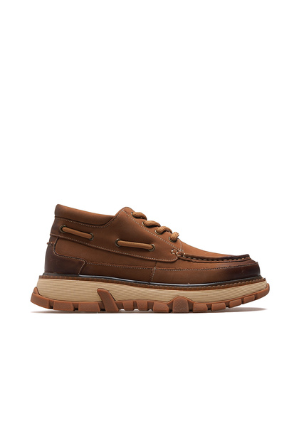 Men's Genuine Leather Casual Shoes 25K 25K550 m Camel