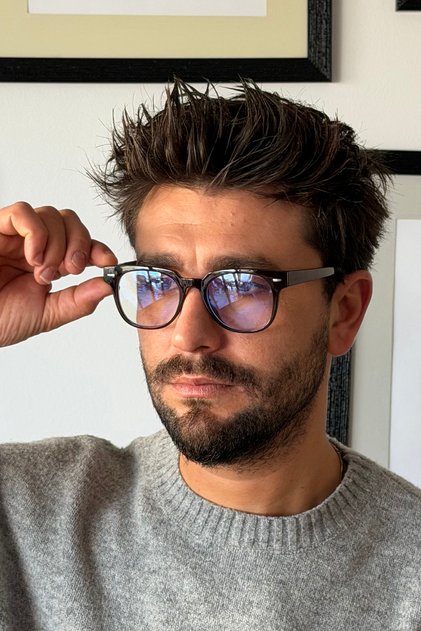 Bh 21680m C10 Men's Blue Light Protection Glasses