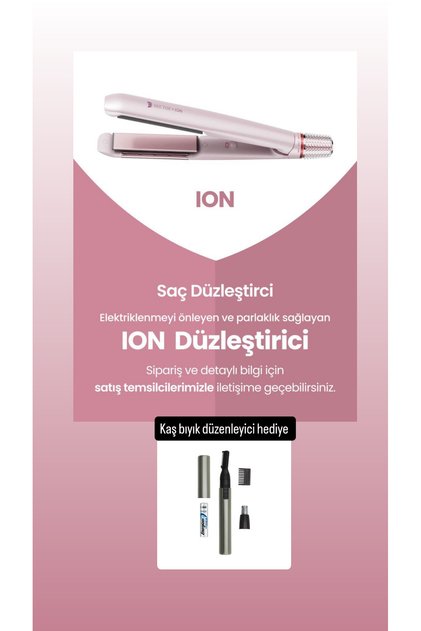 HD2101 İonlu Saç Düzleştirici