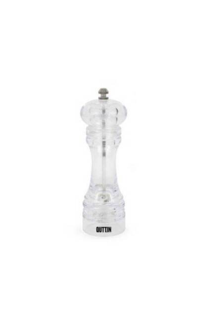 Râșniță de piper transparentă, H185mm