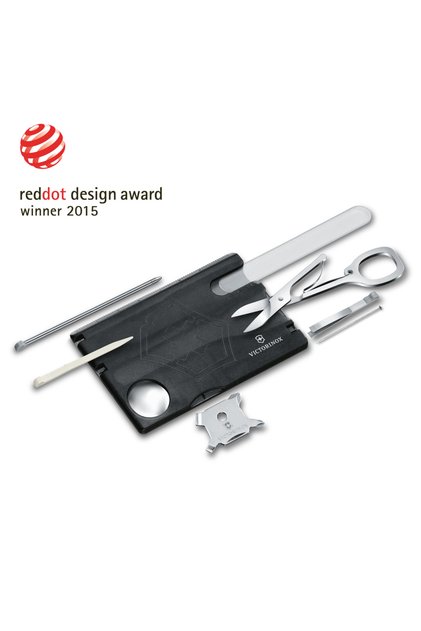 Card Multifuncțional 0.7240.T3 SwissCard Nailcare, Negru Transparent