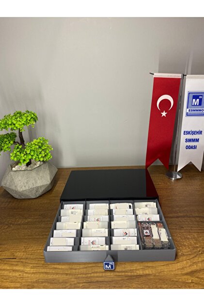 Toil Print Mali Müşavir E-imza Mali Mühür Tek Çekmeceli Pleksi