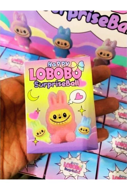 Kawaii Labubu Mini Sürpriz Anahtarlık Tekli (T1949-1)