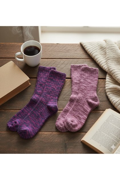 Set of 2 Gradient Unisex Socks