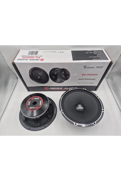 Midrange 20cm - 700W 350RMS RS-M85DM 20cm Midrange Hoparlör - PRO Midrange 20cm