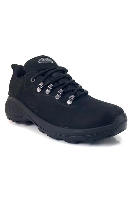 4101 24Ka Men's Waterproof Shoes Black Nubuck