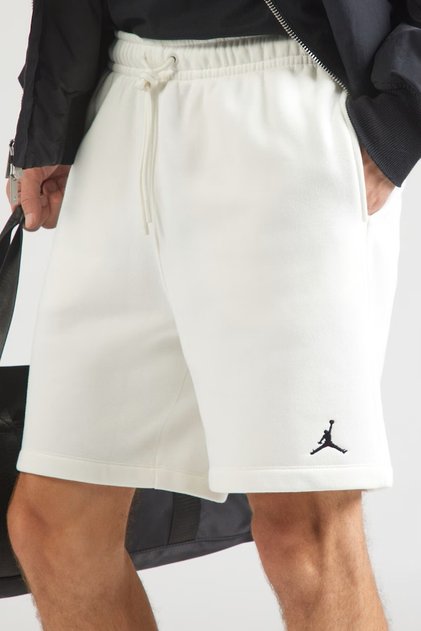 Jordan Brooklyn Fleece Men's Shorts Erkek Pamuklu Şort Beyaz