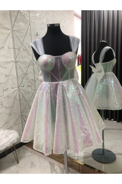 after parti , mini gelinlik , özel gün elbisesi