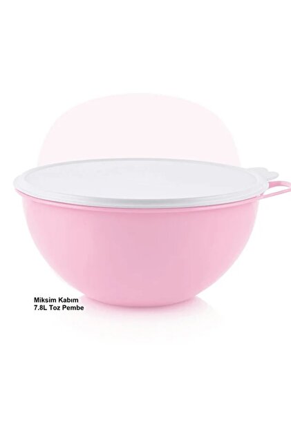 Tupperware Miksim 7,8 litre toz pembe hamur ve yoğurt mayalama