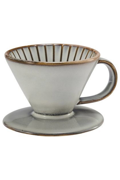 GLADELIG Coffee filter, ceramic/beige