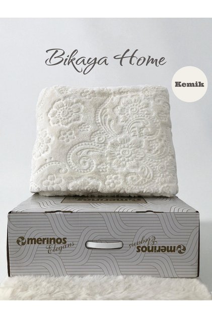 Elegans Embossed Single Blanket - Original Box - 160X220 cm - New Colors and Patterns