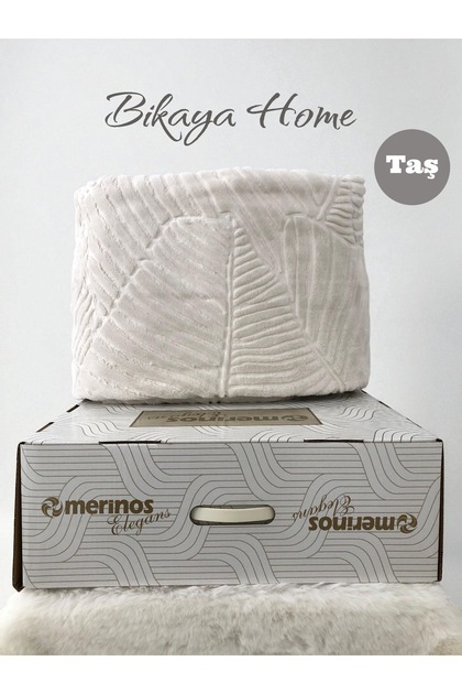 Elegans Embossed Single Blanket - Original Box - 160X220 cm - New Colors and Patterns
