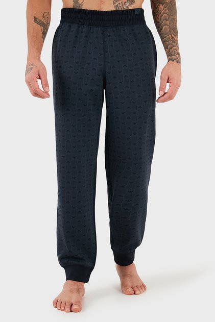 Tamamı Logolu Relaxed Fit Lastikli Paça Jogger Pantolon Erkek PANTOLON EM000500 AF149
