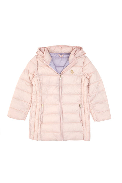 Girl's Hooded Powder Coat 50313101-Vr042