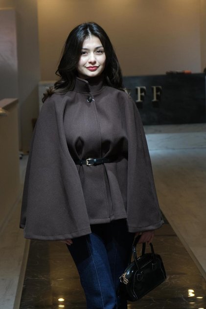 Stamped Belt Poncho