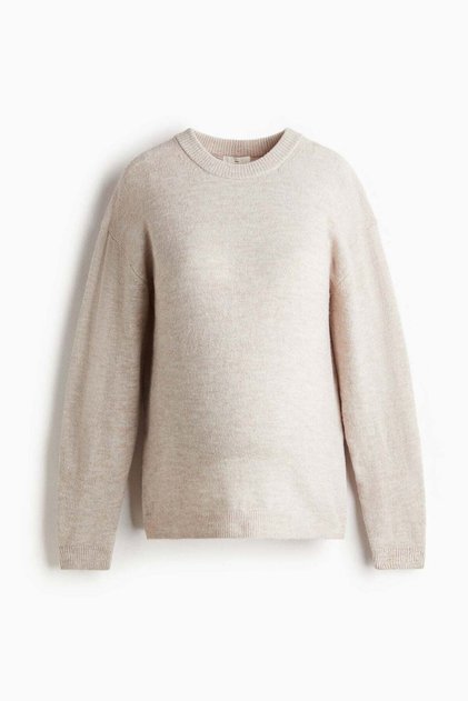 MAMA Slit-hem jumper