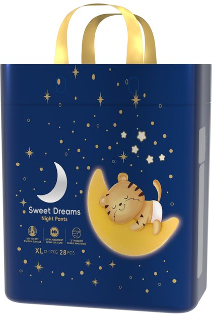 Unijoy Sweet Dreams Pants XL -Jumbo - 12_17KG - Size(5) 28 pcs