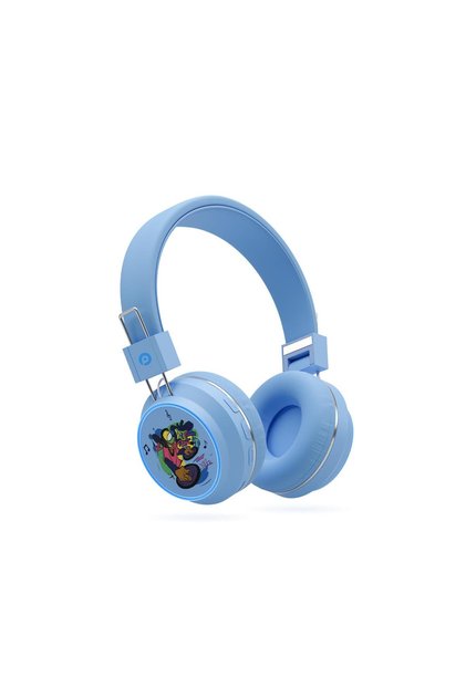 FS99 Bluetooth 5.4 17 Saat Müzik AUX/TF Kart Destekli Kablosuz Kulak Üstü Kulaklık Mavi