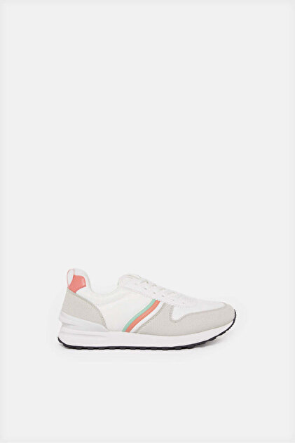 Women Multicolour Lace Up Sneakers