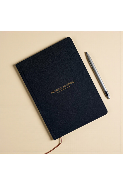 Reading Diary – A5 Hard Cover Reading Journal, 100 Book Reviews, Daily Reading Tracker